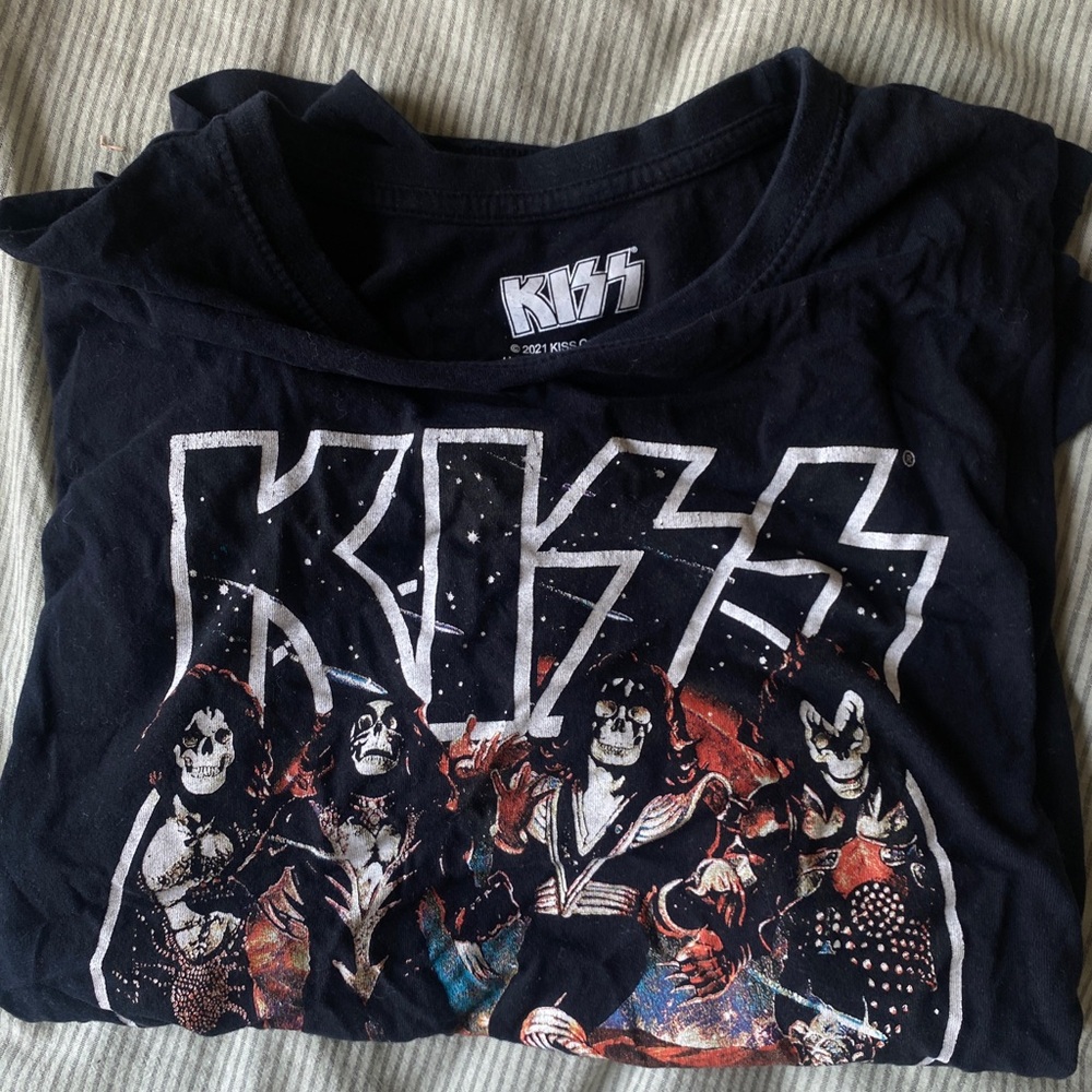 KISS relaxed band tee